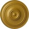 Ekena Millwork Small Classic Ceiling Medallion (Fits Canopies up to 10"), 40 1/4"OD x 3 1/8"P, Pharaohs Gold CM40CLPGS - alternate 1